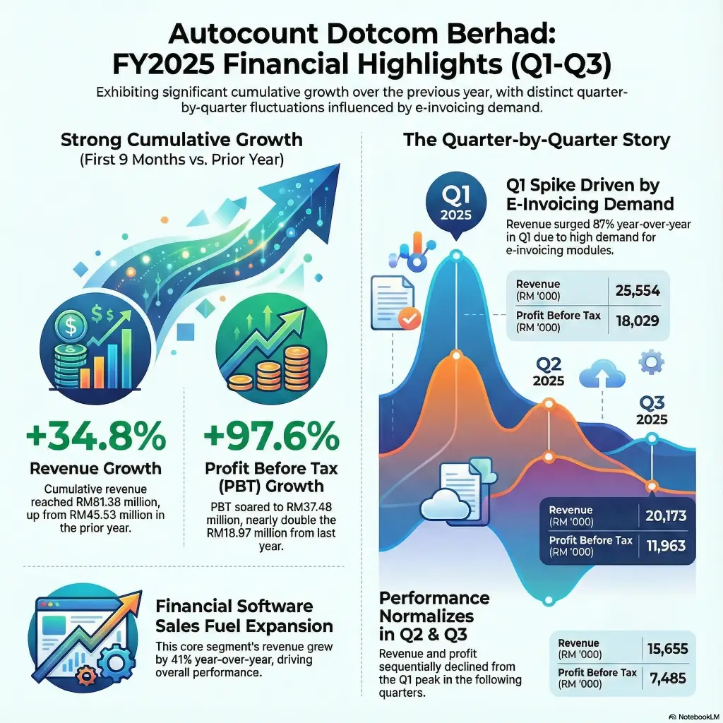 Autocount Dotcom Berhad: FY2025 Nine-Month Performance Review